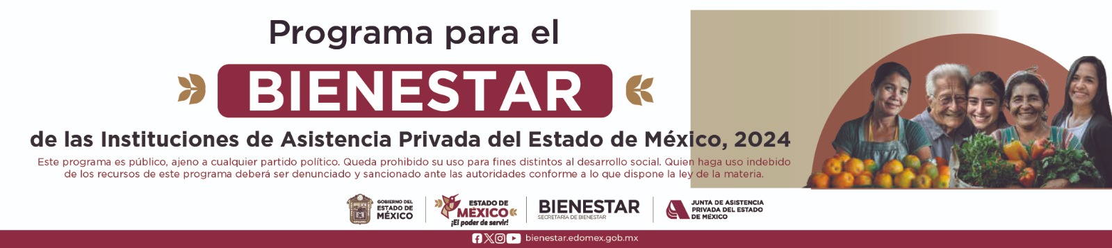 Programa para el bienestar 2024. 